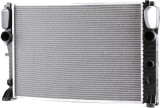 Radiator Mercedes Clasa CLS (C219) 04-11, Clasa E (W211) 02-09, motor: 5.0 V8, 640x452x32, Aluminiu/ Plastic etansat mecanic, 2115000202; 2115002302