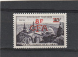 Reunion 1951 - CFA, dantelate,MNH,Mi.365, Nestampilat