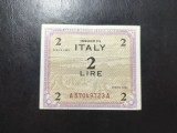ITALY FORTELE ALIATE 2 LIRE 1943 XF