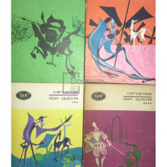 Miguel de Cervantes - Don Quijote, 4 vol. (editia 1969)
