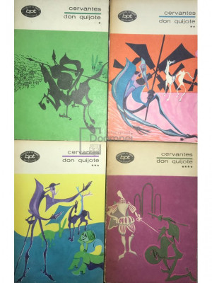 Miguel de Cervantes - Don Quijote, 4 vol. (editia 1969) foto