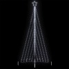 Pom de Crăciun LED 570 LED-uri Alb Rece 399 cm