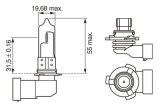 Bec 12V Hb3 60W / 65W Eco Bosch 499825 1 987 302 807