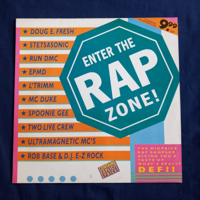 various - Enter The rap Zone _ BCM; Europa, 1988 _ NM / NM foto