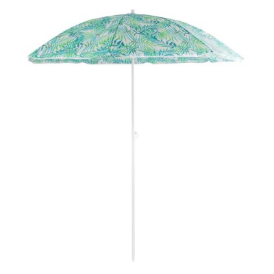 Umbrela plaja, Strend Pro, model frunze, verde, 180 cm foto