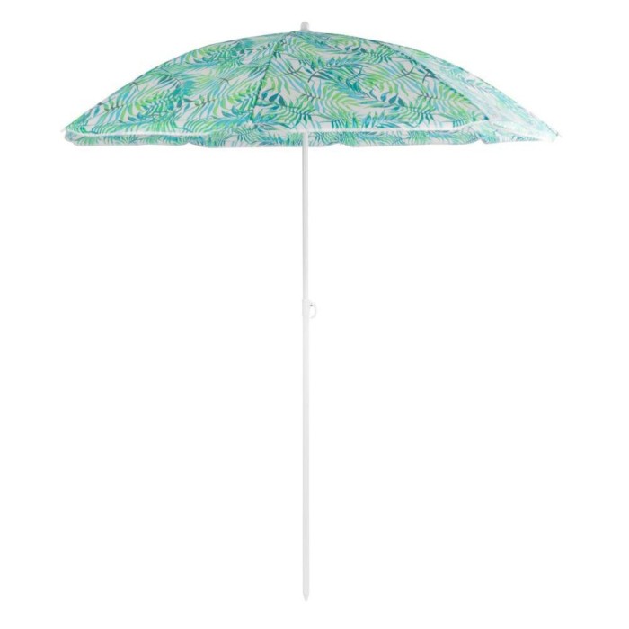 Umbrela plaja, Strend Pro, model frunze, verde, 180 cm