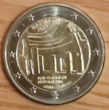 moneda 2 euro comemorativa MALTA 2022_Templul Hal Saflieni, UNC