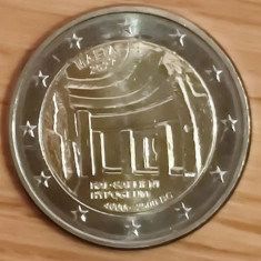 moneda 2 euro comemorativa MALTA 2022_Templul Hal Saflieni, UNC
