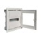 Tablou metalic ST 12 module usa transparenta Hager VU12NG