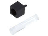 Tub LED rotund &Oslash;4,6mm convex IP67