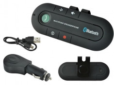 Bluetooth Handsfree auto pentru telefonul mobil foto