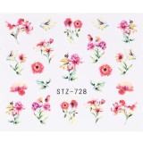 Cumpara ieftin Tatuaj Unghii LUXORISE Flower List, STZ-728