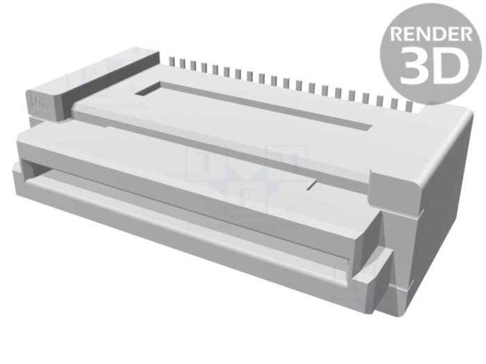 Conector PCB-PCB 40 Pin 0.8mm Aurit