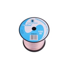 Cablu difuzor CCA 2x4mm transparent Cabletech KAB0361