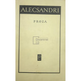 Vasile Alecsandri - Proză (editia 1967)