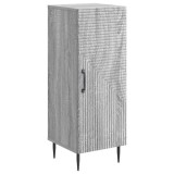 vidaXL Bufet Sonoma gri 33 x 34,5 x 89,5 cm Lemn prelucrat 894831