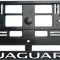 Set 2 bucati, suport numar inmatriculare Jaguar