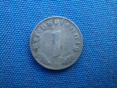 1 REICHFENNIG 1941/ B-DEUTSCHEREICH-NAZISTA foto
