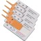 Set 4x Manometru dispozitiv de masurat anvelope, din plastic, 42-65 mm