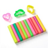 Set batoane plastilina si accesorii -12 culori NEON