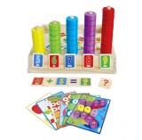 Joc educativ Numaratoare si Puzzle Interesting, 36m+ - cx-3232