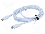 Cablu USB 2.0 USB C VENTION 2m nichelat PVC