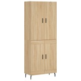 Cumpara ieftin Dulap inalt, stejar sonoma, 69,5x34x180 cm, lemn compozit