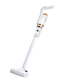Aspirator fara fir, portabil, de mana, putere 120W, 2 moduri de utilizare, cu accesorii incluse, filtru HEPA, Wireless, alb