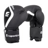 Manusi Box inSPORTline Shormag Negre 4 oz, Piele Sintetica, Curea Velcro, Protectie Articulatii, Box/Kickbox