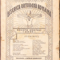 HST Biserica Ortodoxă Română, 1/1931, revista Sfântului Sinod