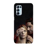 Husa compatibila cu Oppo A72, Viceversa, model Lucifer and Chloe, Silicon, TPU, Transparent, Carcasa