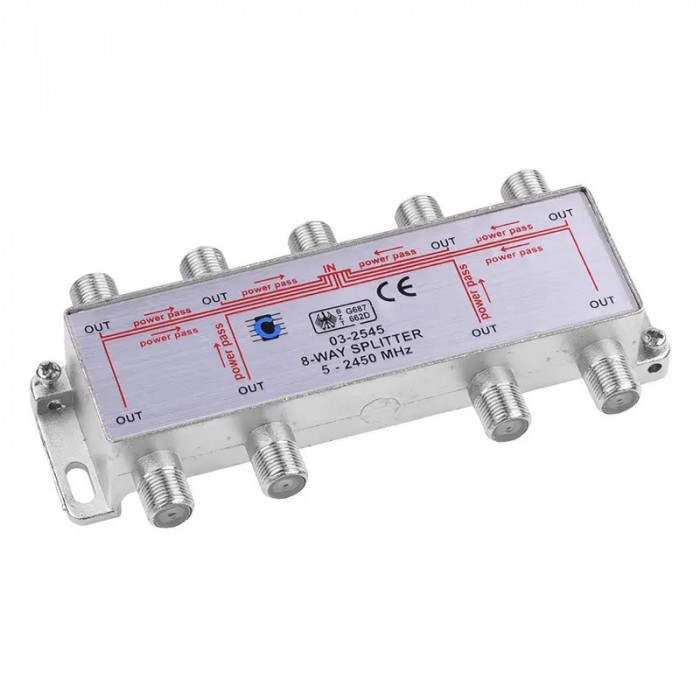 Splitter 8 Cai Power Pass 5 - 2450 MHz