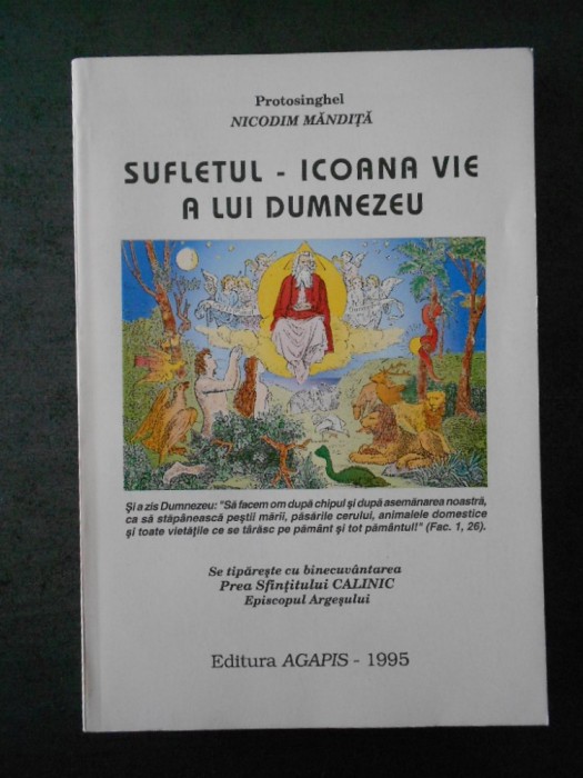 NICODIM MANDITA - SUFLETUL ICOANA VIE A LUI DUMNEZEU NICODIM MANDITA - SUFLETUL ICOANA VIE A LUI DUMNEZEU