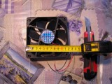Ventilator PC WAM W12025HZ12SEMA cu latura de 12 cm, alimentare 12 V DC