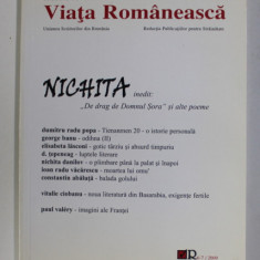 VIATA ROMANEASCA , REVISTA FONDATA IN 1906 , NR. 6 - 7 , 2009