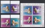 Insulele Cook 1990 - Creștinismul &icirc;n Insulele Cook, serie+colita, MNH, Nestampilat