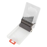 Set burghie HSS-G pentru metal, 13 piese, 1.5-6.5 mm, Verto