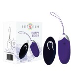 INTENSE - FLIPPY II VIBRATING EGG WITH REMOTE CONTROL PURPLE, INTENSE COUPLES TOYS