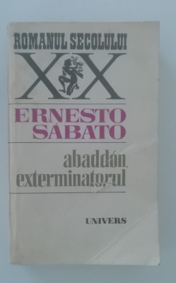 myh 712 - Ernesto Sabato - Abaddon exterminatorul - ed 1986 foto