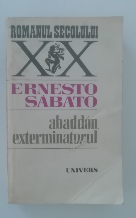 myh 712 - Ernesto Sabato - Abaddon exterminatorul - ed 1986