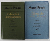 CEL MAI IUBIT DINTRE PAMANTENI de MARIN PREDA , VOL I -II 1990 * EDITIE CARTONATA