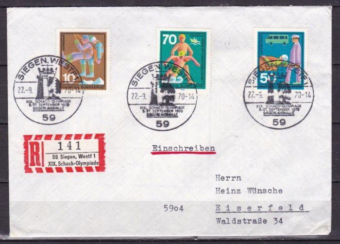 Germania 1970 plic SAH