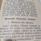 CARTICICA SF&Acirc;NTULUI ANTONIE DE PAPUA- INTERBELICA S2.