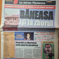 ziarul flacara 4 octombrie 2001-articol adrian paunescu si dan negru
