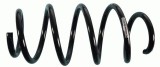Arc spiral Audi A3; VW Tiguan, Touran Motor 1.6 TDI, 1.9 TDI, 2.0 TDI, 2.0 TDI 16V, diam. 13 mm, parte montare punte fata, lungime 321 mm, OE