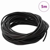 vidaXL Cord din Piele Maro &icirc;nchis &Oslash;3 mm x 5 m Piele 42021982