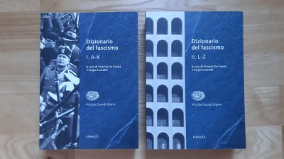 Dizionario del Fascismo (2005)(2 vol. - 800 p. + 892 p.) fascism Italia fascista foto