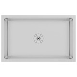 Cumpara ieftin Chiuveta de bucatarie lucrata manual, otel inoxidabil