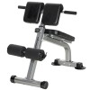 SPORTNOW Bancă Romană Reglabilă și Pliabilă Multifuncțională, Capacitate 150 kg, Argintie | Aosom Romania
