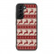 Husa Samsung Galaxy S21 FE - Skino Rudolf, reni rosu bej